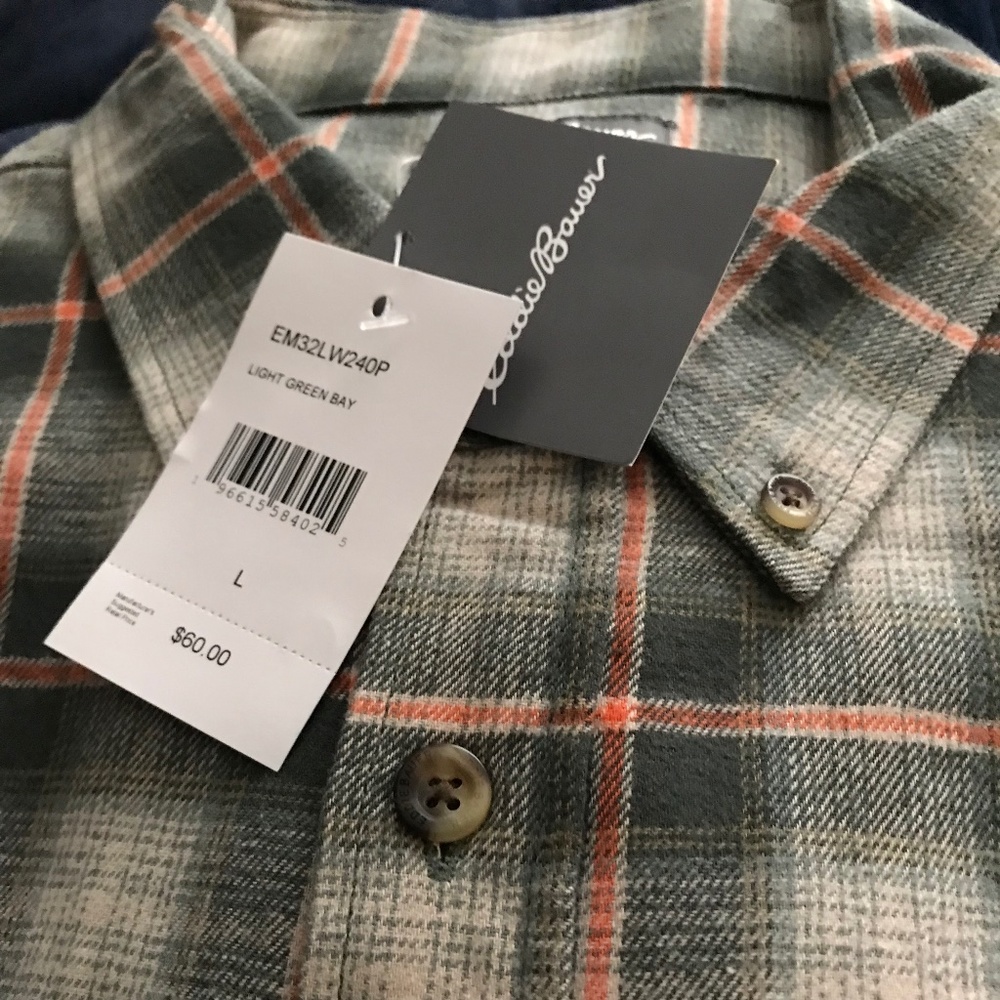 Eddie Bauer soft button down shirt